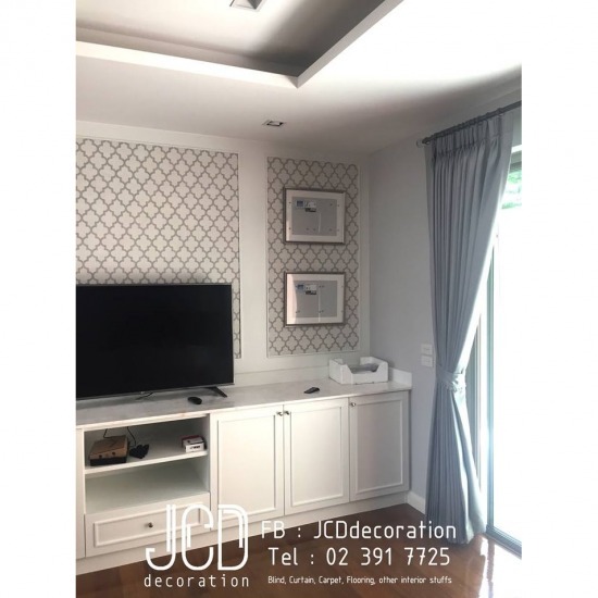 ร้านผ้าม่าน สุขุมวิท (พระโขนง-เอกมัย) เจ ซี ดี - รับตกแต่งภายในโครงการใหญ่