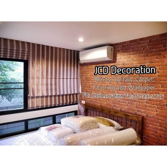 ร้านผ้าม่าน สุขุมวิท (พระโขนง-เอกมัย) เจ ซี ดี - ขายพร้อมติดตั้งวอลเปเปอร์